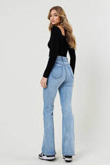 High Waisted Flare Jeans