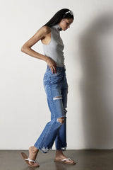 Estructed Straight Jeans