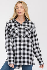 Womens Boyfriend Flannel Shirt