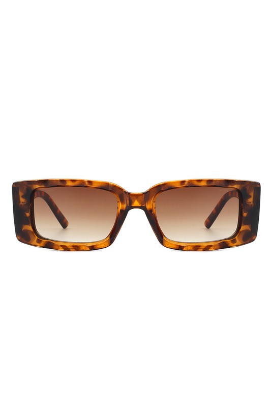 Rectangle Retro Fashion Vintage Square Sunglasses
