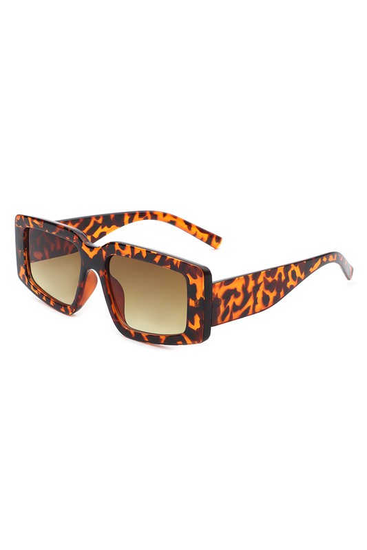 Rectangle Retro Fashion Vintage Square Sunglasses