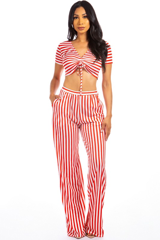 Sexy Two Piece Pant Set