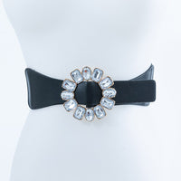 Flower Rhinestone Fashion Waist Belt