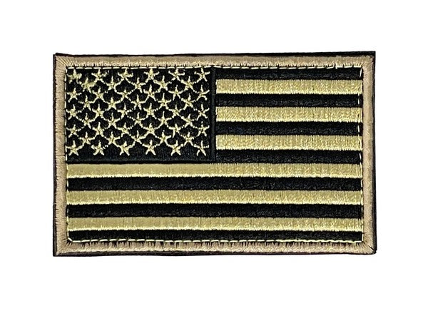 Tactical USA Flag Patch With Velcro Backing