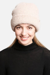 Solid Luxury Soft Double Layered Knitted Beanie