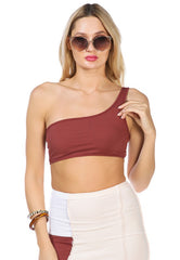 One Shoulder Bikini Top