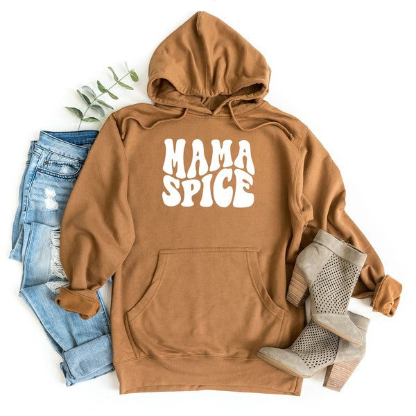Mama Spice Wavy Graphic Hoodie