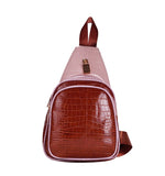 LANY Faux Croc Slingback Backpack Pack