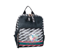LANY Paris Logo Denim Backpack