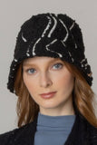 Winter Geometric Pattern Sherpa Bucket Hat