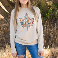Retro Sweater Weather Lightweight Sweatshirt