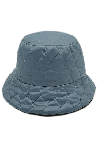 Short Brim Wave Padded Lightweight Bucket Hat