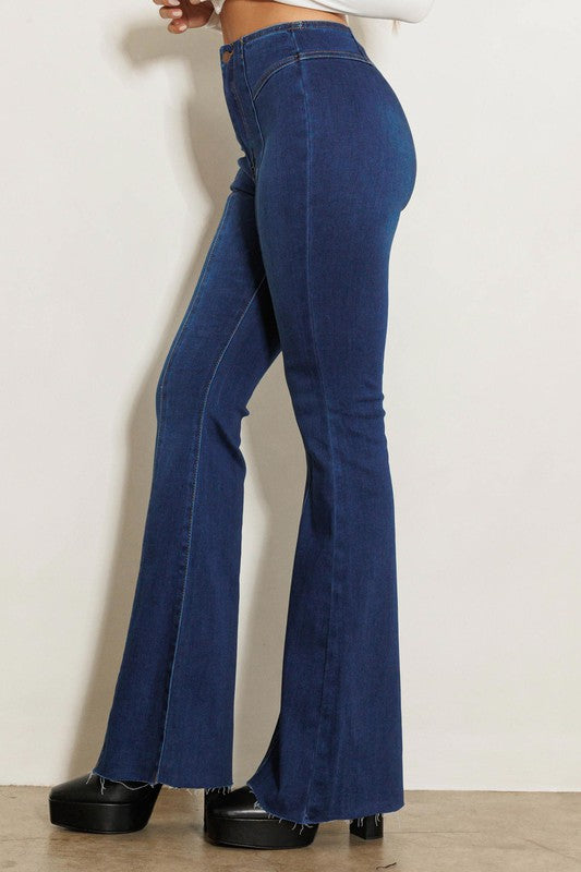 High Waisted Flare Jeans