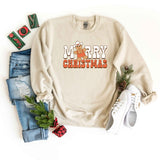 Merry Christmas Gingerbread Graphic Sweatshirt