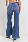 High Rise Flare Jeans for women