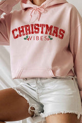 Christmas Vibes Christmas Graphic Hoodie