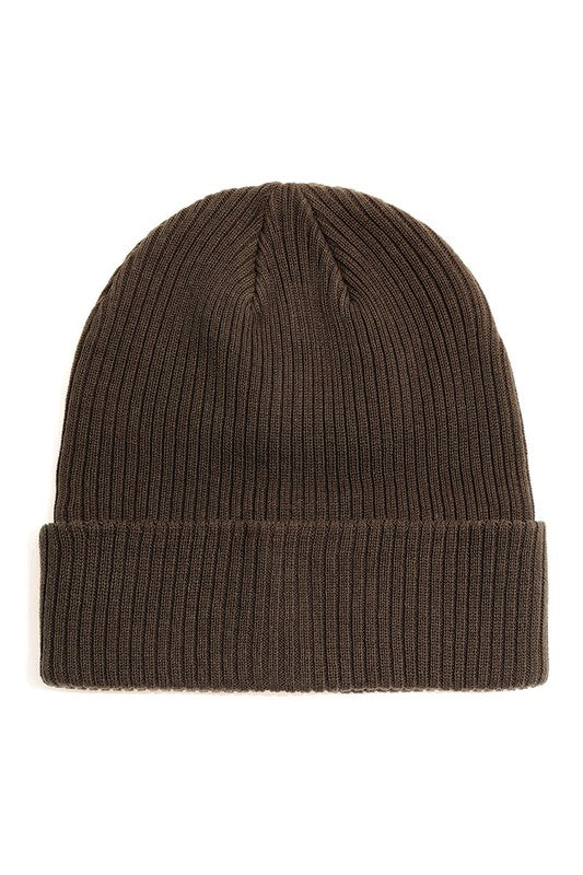 Unisex Cotton Knitted Beanies