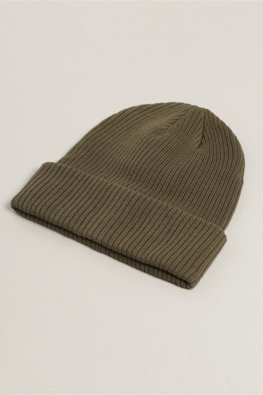 Unisex Cotton Knitted Beanies