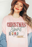 LOADING CHRISTMAS SPIRIT GRAPHIC TEE / T-SHIRT