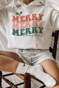 Merry Christmas Graphic Hoodie