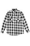 Mens Quilted Padded Flannel Shirts