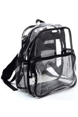 See Thru Clear Bag Backpack School Bag