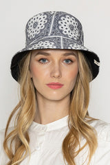 Mixed Fruit Print Reversible Bucket Hat