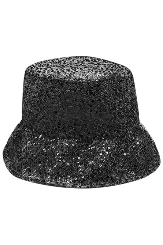 Sequin Bucket Hat