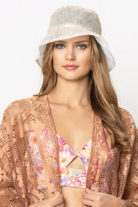 Sequin Bucket Hat