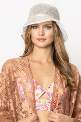Sequin Bucket Hat