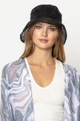 Sequin Bucket Hat