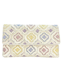 Pastel Mosnic Bead Clutch