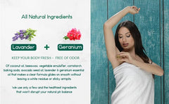 All Natural Plastic-free Deodorants 3oz