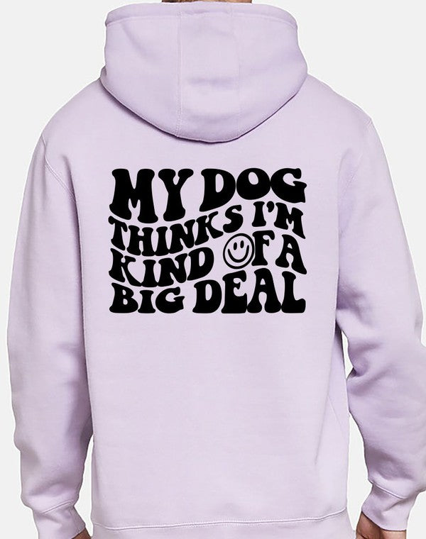 Dog Mom Dripping Smiley Hoodie Sweatshirt