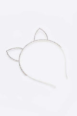 Crystal Cat Earn Headband Set