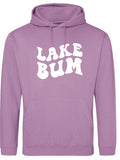 Wavy Lake Bum Comfy Hoodie