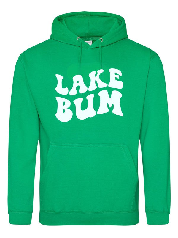 Wavy Lake Bum Comfy Hoodie