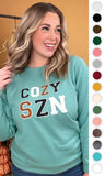 Soft Ideal Chenille Cozy SZN Graphic Sweatshirt