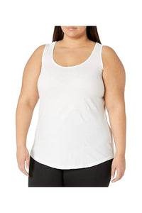 Trendy Women's Plus Size Cotton Jersey Sleeveless Tank