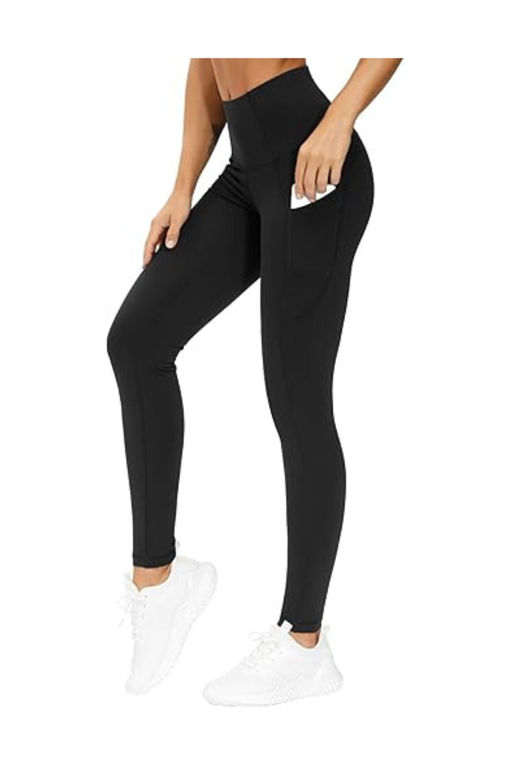 Trendy High Waist Tummy Control Yoga Leggings