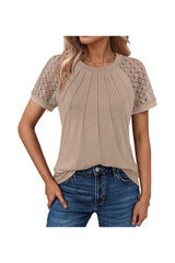 Trendy Women's Summer Tops Spring Shirts Casual Blouses