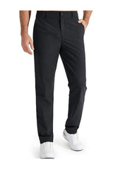 Trendy Men's Stretch Golf Work Dress Pants