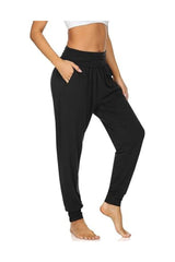 Trendy Women's Cozy Loose Yoga Joggers with Pockets