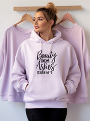 Essentials Beauty for Ashes Isaiah 61 3  Graphic Hoodie
