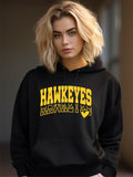 Hawkeyes Heart Graphic Sweatshirt