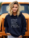 Bonfires Flannels S'mores Graphic Sweatshirt