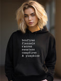 Bonfires Flannels S'mores Graphic Sweatshirt