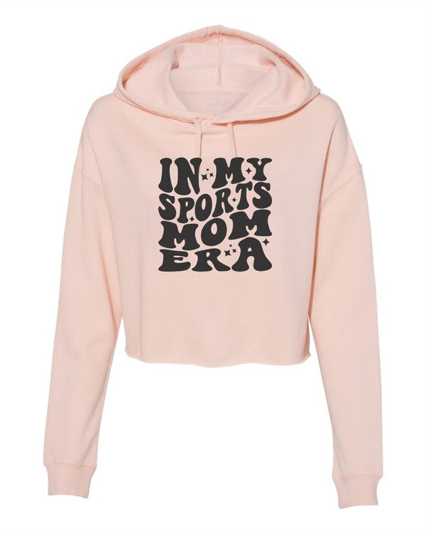 Essentilas In My Sports Mom Era Cropped Hoodie