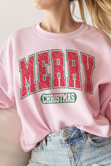 Merry Christmas Graphic Sweatshirt