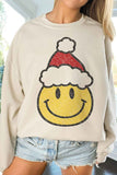 Christmas Smiles Oversized Sweatshirts